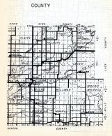 Morrison County 2, Platte, Pulasky, Richardson, Freedhem, Leigh, Granite, Pierz, Buckman, Morrill, Minnesota State Atlas 1954